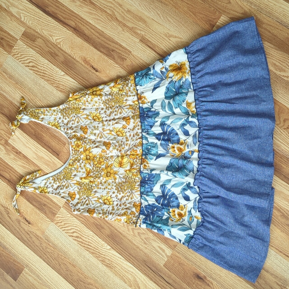 Women's Floral Summer Dress, Size S